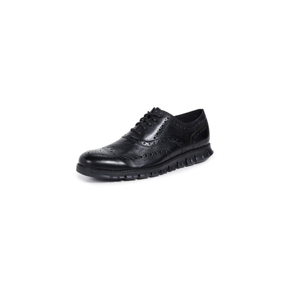 cole Haan Mens Zerogrand Wing OX Leather Oxford closed HoleBlack 85