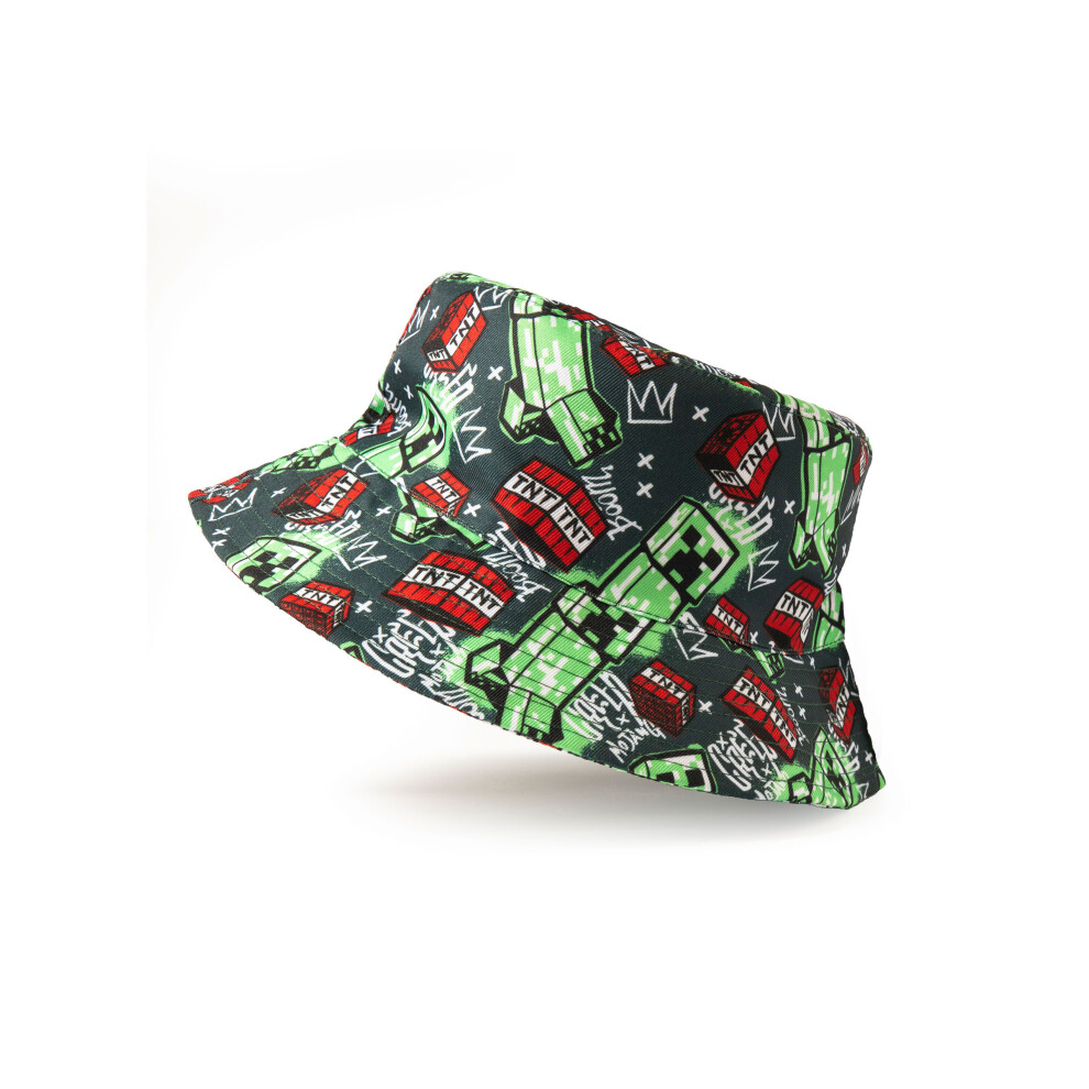 Minecraft Bucket Hat (Unisex Kids Multicoloured)