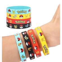 12st Pokemon Pikachu Armband Silikonarmband Figur Cartoon