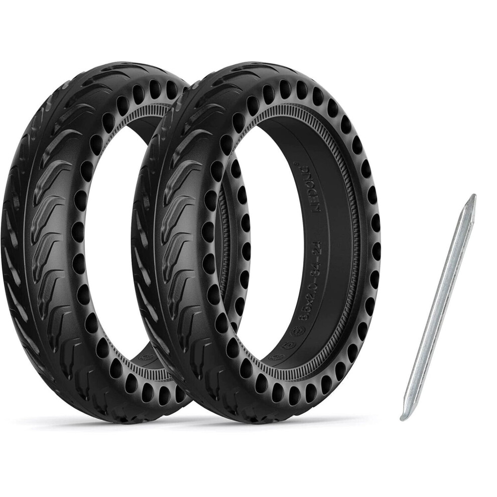 Pilot-Trade Clothing Trade Co.,Ltd 2 Puncture-Free Tires 8.5" Honeycomb Xiaomi M365 Scooter+1 Tool