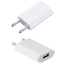 Universele 1A Väggladdare iPhone /Samsung / Sony / LG CE-godkänd