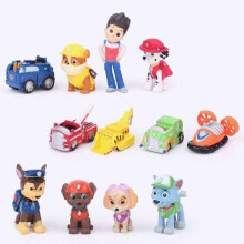 PAW PATROL 12pcs FIGURAS Presentes de Natal
