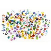72 χαριτωμένα πολύχρωμα αγαλματίδια Pokémon Pokemon Περιλαμβάνει Pikachu