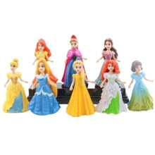 Conjunto de 8 figuras de Frozen - Prendas de Natal