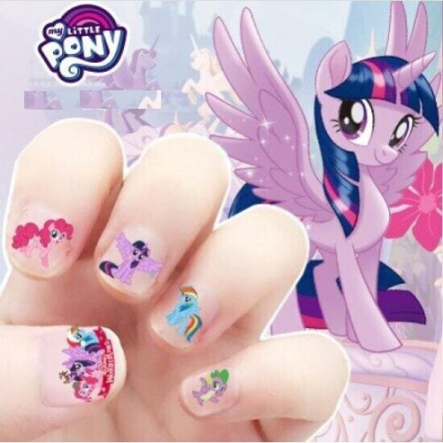My Little Pony η ταινία 170st Αυτοκόλλητα καρφί Αυτοκόλλητα καρφί