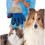 True Touch - Borstelhandschoen - Hond - Kat Rechterhand - Roze 1