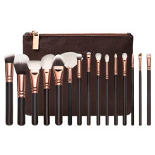 15 professionelle Makeup-Pinsel mit stilvoller Aufbewahrung