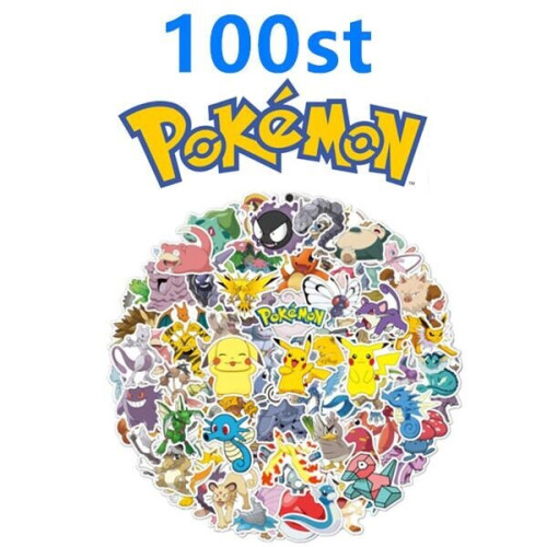 100st Pokemon Pokémon Stickers