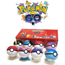 8 figuras Pokémon+8 bases+8 bolas Pokémon Melhor aniversário