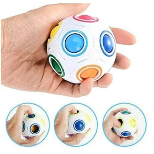 Fidget Ball Magic Rainbow Puzzle Rubikova kocka