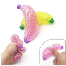 2Pack Fruit Banana Anti Stress ball fidget toys CE Certificate
