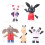 5 pacotes de figuras de Bing (3-4CM) 1