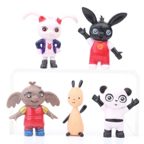 5 pacotes de figuras de Bing (3-4CM)