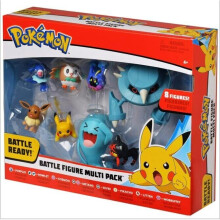 Pacote de 8 figuras Pokémon, Pokémon Battle Toys