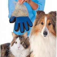 True Touch - Luva para escovas - Cão - Gato Mão direita