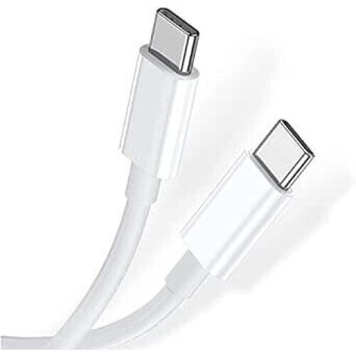 Καλώδιο ταχείας φόρτισης 2M 60W 3A USB-C σε USB-C Type C PD - Λευκό