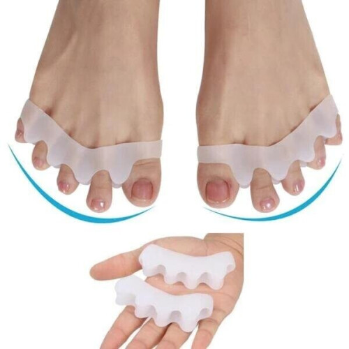 2pcs Hallux Valgus Toe Spreader Separates Toes Support Toe Separator