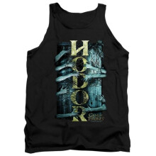 Trevco Sportswear GOT219-TK-5 Game of Thrones Hodor Adult Tank Top, Black - 2X