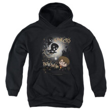 Trevco Sportswear HP8382-YFTH-3 Harry Potter Expecto Patronum Chibi Potter Too Youth Hooded Sweatshirt, Black - Large