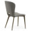(Grey, 2 x Chairs) Alto Leather Dining Chair 5