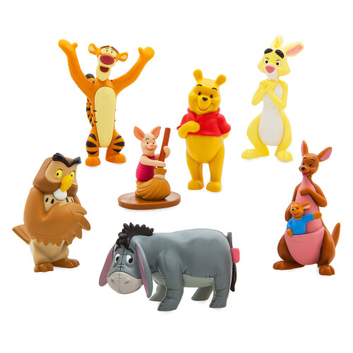 Disney Disney Winnie The Pooh Σετ Παιχνιδιού με 7 Φιγούρες