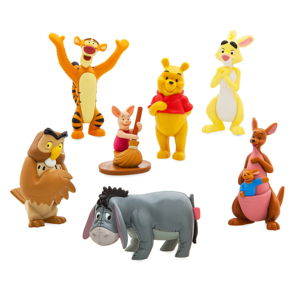 Disney Winnie The Pooh 7 Figure Play Set