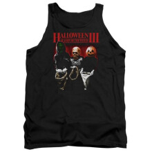 Trevco Sportswear UNI388-TK-3 Halloween III Trick or Treat Adult Tank Top, Black - Large