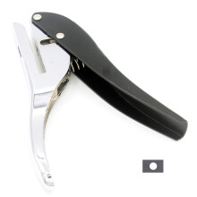 Kucaa Metall-Silber-Hand-Lochstanzer, 5/16 Zoll, 8 mm, rund, robust, Einzelkreislocher fr Ausweise, PVC-Karten, Abzeichen, Fotos