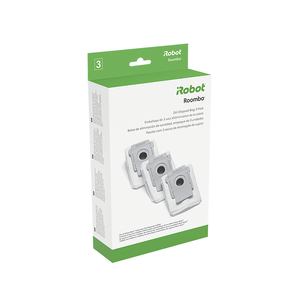 Photos - Vacuum Cleaner iRobot Authentic Replacement Parts - 3 Count  Dirt Disposal 4640235 (Pack of 1)
