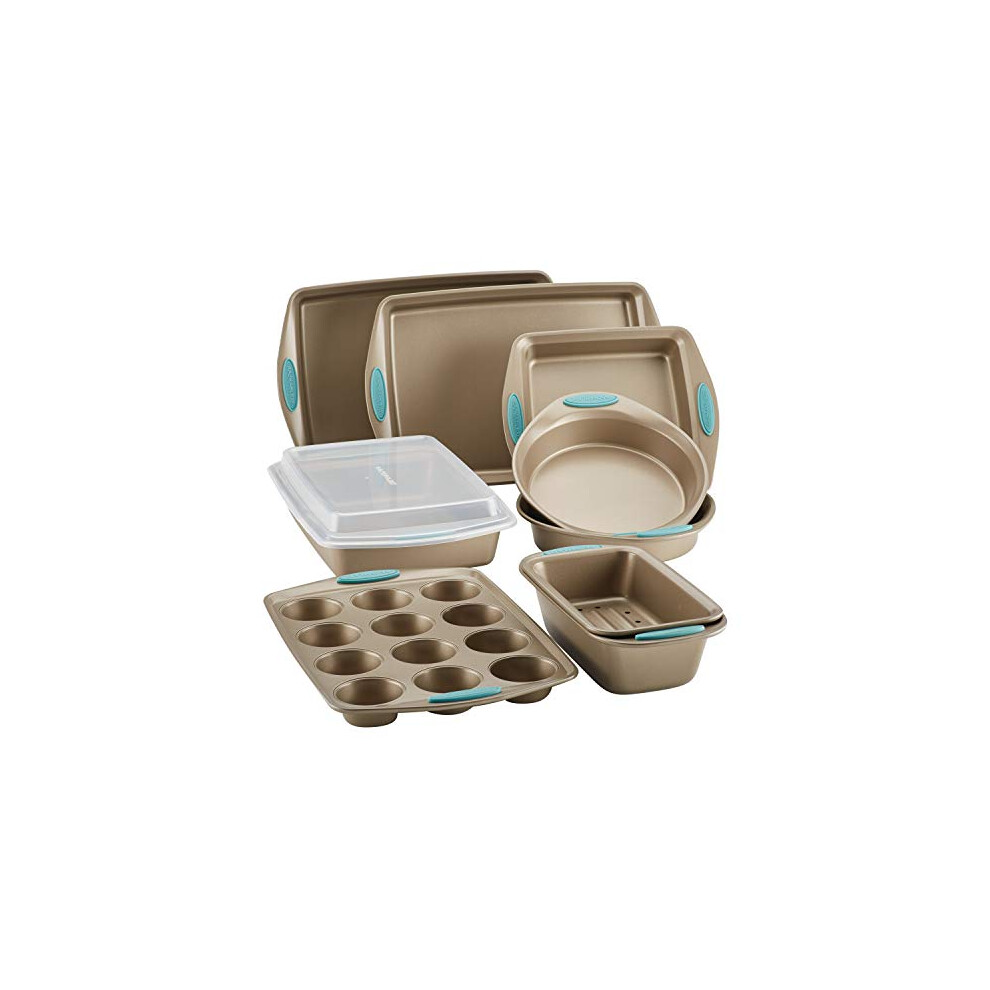 Rachael Ray 47578 cucina Nonstick Bakeware Set with grips Includes Non