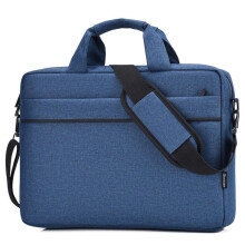 (dark blue, 15.6 inch) In-Stock 15.6" Laptop Bag Business Briefcase for Apple, Lenovo, Xiaomi