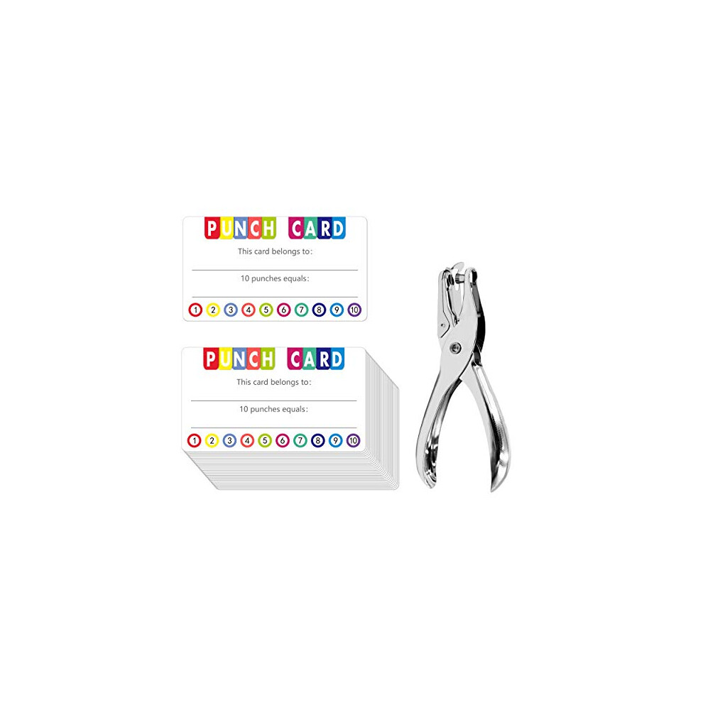 Punch Cards Kit 215 Stuks Stimulans/Klus/Verantwoordelijkheid/Schoolbegeleider-image