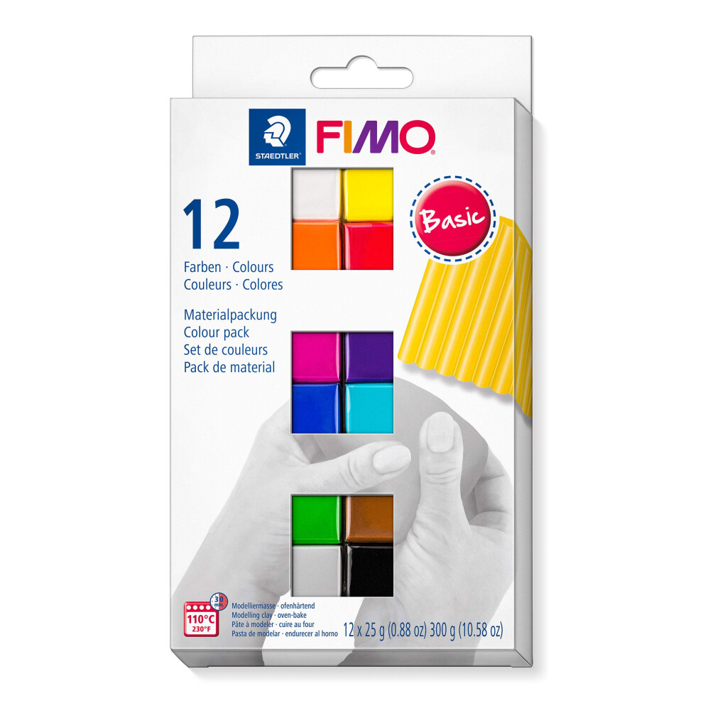 Staedtler Fimo Soft Polymer Clay - Oven Bake Clay For Jewelry Sculpti