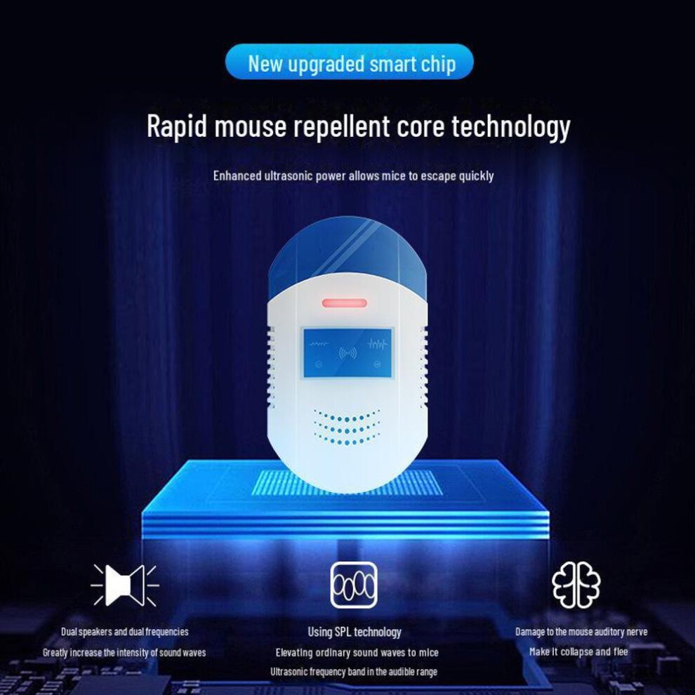 (US/China Plug) "high-power Ultrasonic Mouse And Insect Repeller For Home