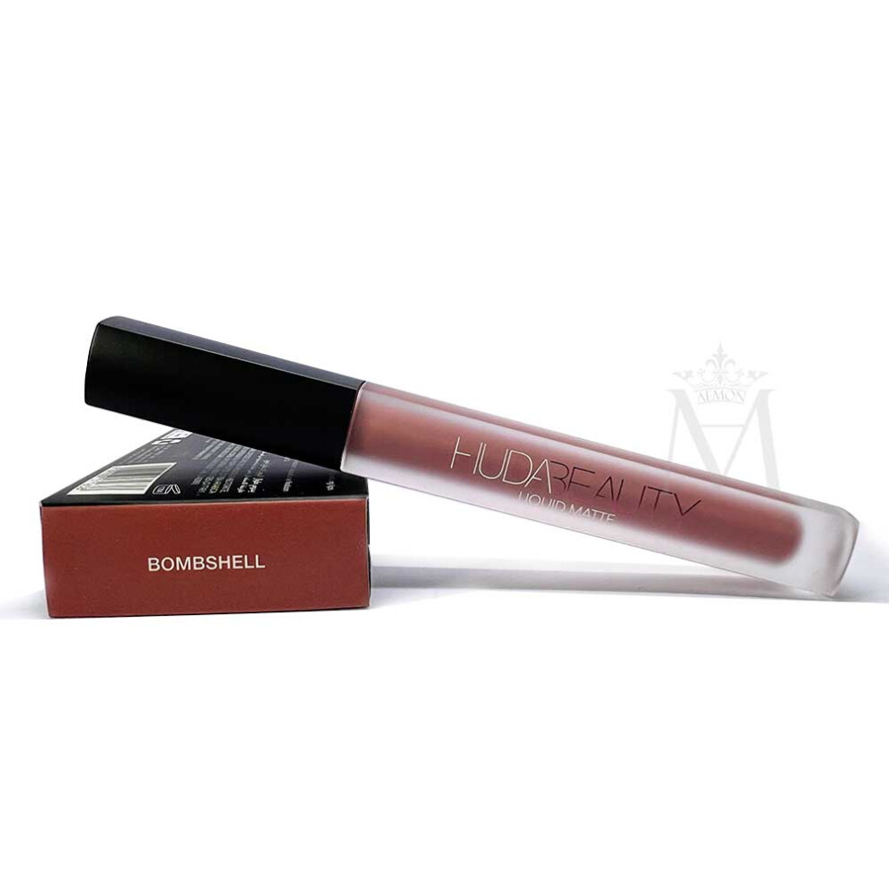 Huda Beauty Liquid Matte lipstick- BOMBSHELL