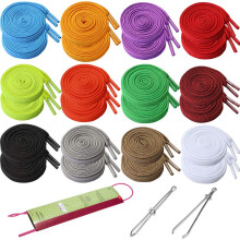 Sweatshirt-Kordelzug-Ersatz  24 Premium-Hoodies-Kordelzug in 12 Farben, Kapuzen-Kordelzug mit 3 Kordelzug-Einfdler fr Hosen, Shorts (122 cm lang)
