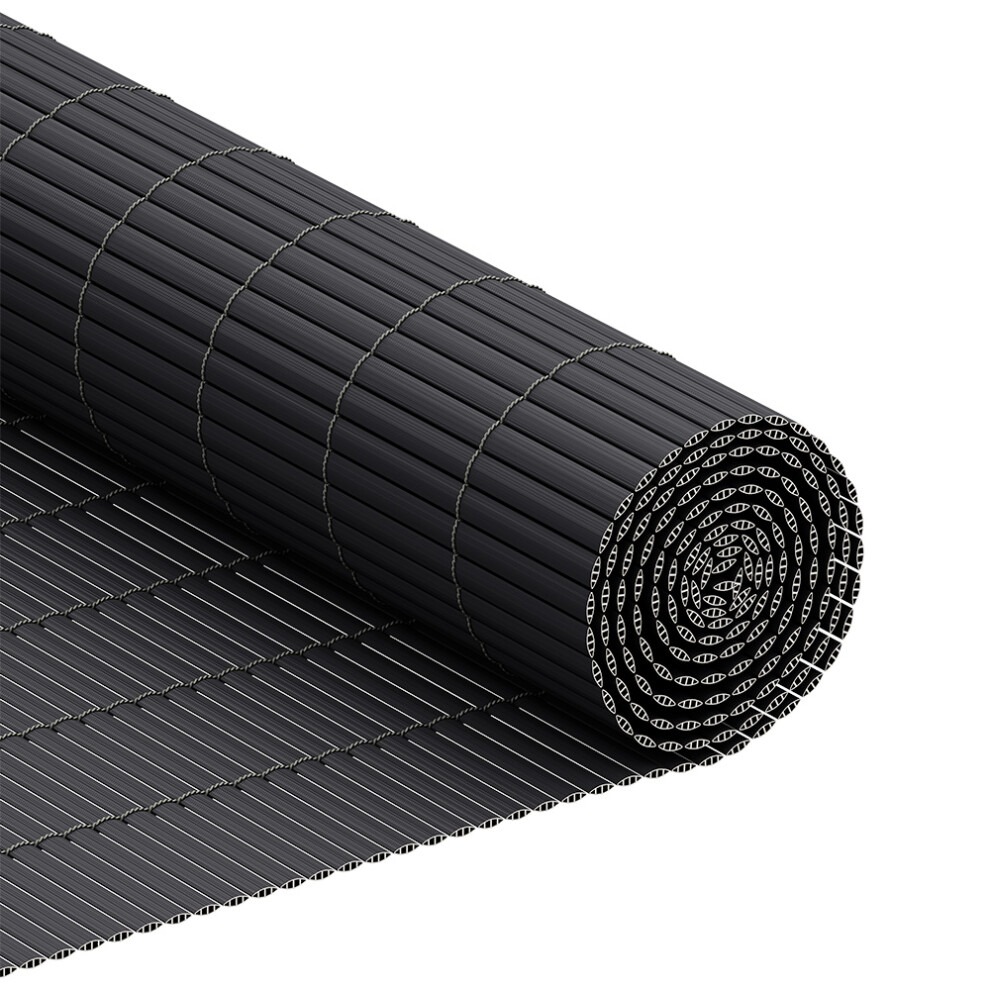 (300 x 200cm) Grey Windproof & Waterproof PVC Privacy Screen