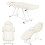 Living And Home Adjustable Massage Table Salon Spa Recliner wtih Swivel Stool 5