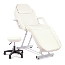 Adjustable Massage Table Salon Spa Recliner wtih Swivel Stool