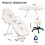 Living And Home Adjustable Massage Table Salon Spa Recliner wtih Swivel Stool 8
