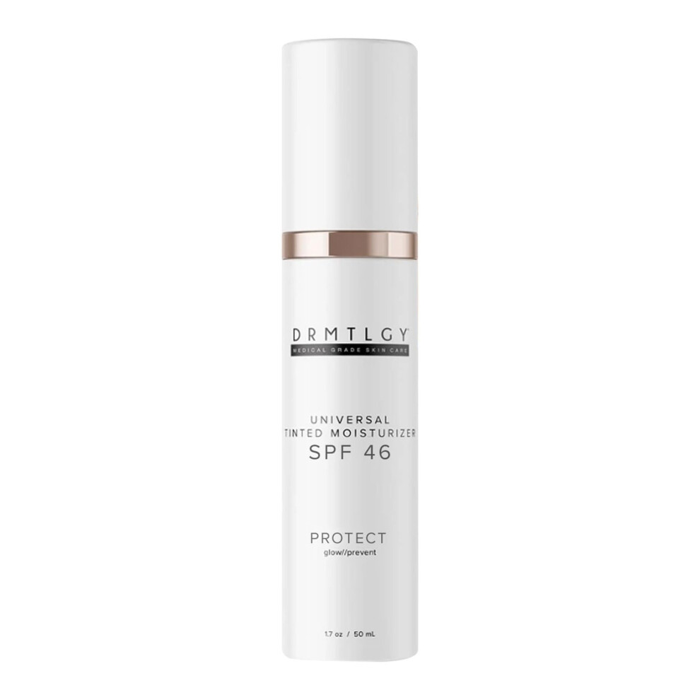 Light Anti-Aging Tinted Moisturizer With Spf 46 Universal Tint All-In-One Coverage Sheer Tinted Face Sunscreen