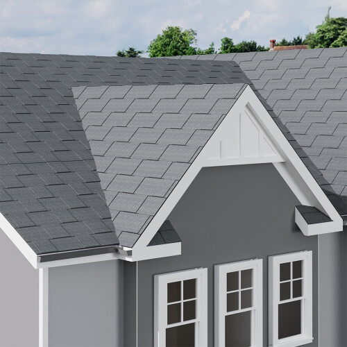 Garden Sanctuary Grey 14 Pcs Laminated Asphalt Shingle Roofing 2