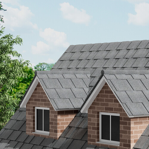 Garden Sanctuary Grey 14 Pcs Laminated Asphalt Shingle Roofing
