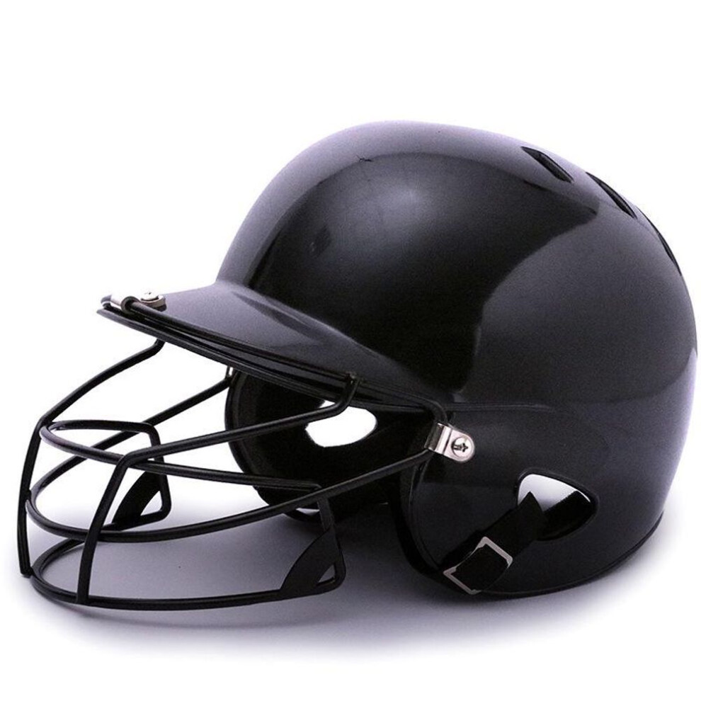 (Children's Helmet with Mask Blue) Youth And Adult Baseball Batting Helmet With Protective Face And Ear Guard For Baseball/softball