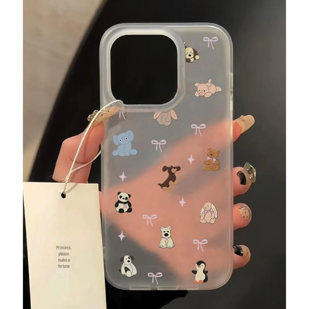 (Apple XS Max) "high-end Animal Bow Case For Apple Iphone 11/12/13/14 Pro/15 Pro Max