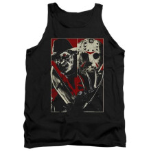 Trevco Sportswear WBM1168-TK-3 Freddy VS Jason Vs Adult Tank Top, Black - Large