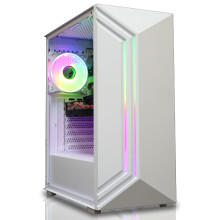 Gaming PC i3 8th Gen 32GB DDR4 12GB RTX 3060 1TB M.2 Windows 11 Wi-Fi - Refurbished