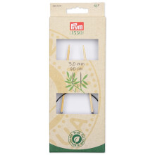 Prym 24"" Rundstricknadeln aus Bambus, 3 mm, Natur