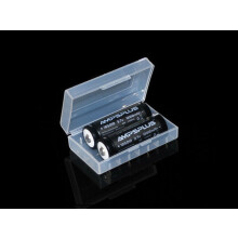 2x Ampsplus 18500 1200mAh 3.7V Batteries 12A Button Top