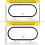Oval Backlit Bathroom Mirror Bluetooth Speaker Anti-fog Vanity Mirror 3